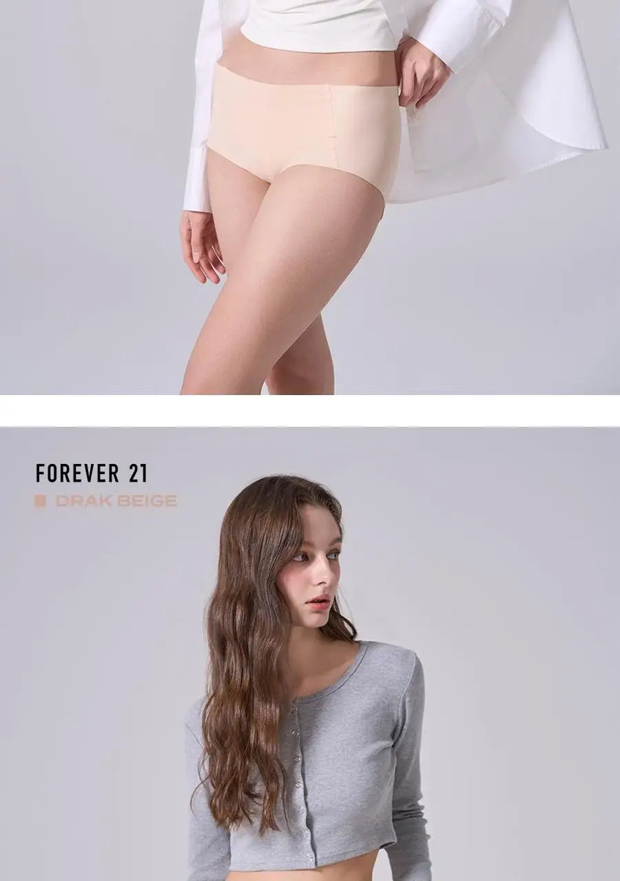 [속옷자국NO] 포에버21 여성 소프트 심리스 팬티 5PACK 기획 (3종 택1) 상세페이지 15